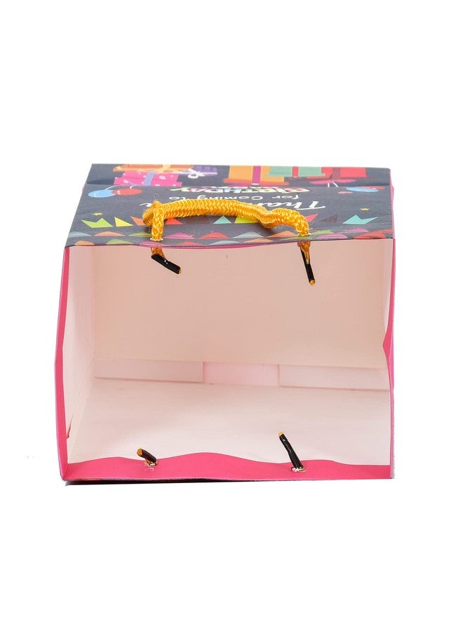 PPJ ® -THANK YOU BIRTHDAY PARTY (30 Pcs.) PAPER CARRY BAG, 10 Inch X 8 Inch X 4 Inch RETURN GIFT/HAPPY BIRTHDAY/RETURN GIFTS/GIFTS/GIFT BAGS/GIFT COVERS (Pack of 30) - Image 5